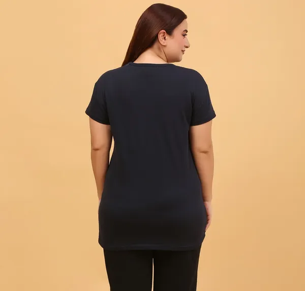 WOMEN_SHORT_TSHIRT_BORN(BLACK)