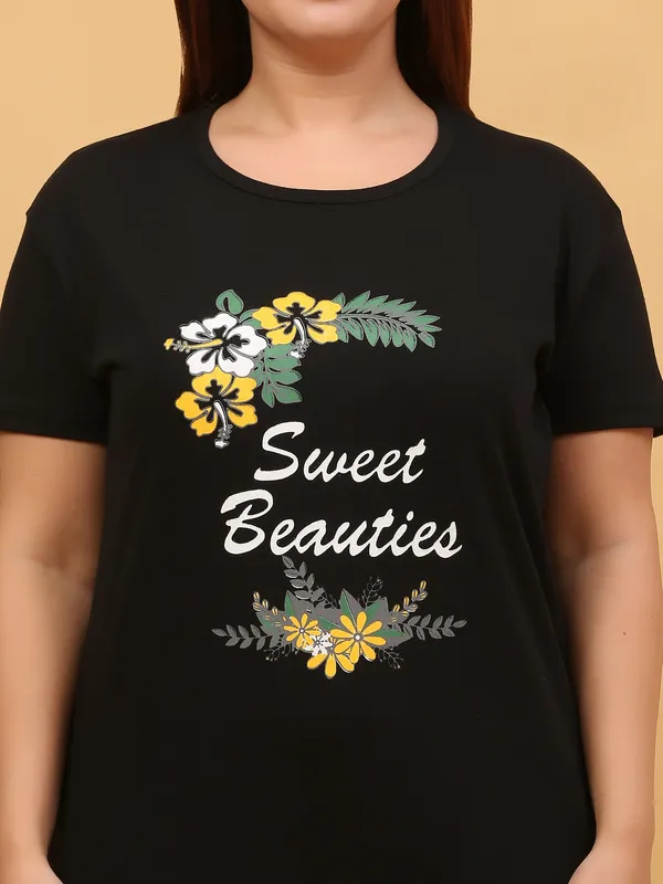 WOMEN_SHORT_TSHIRT_SWEET_(BLACK)