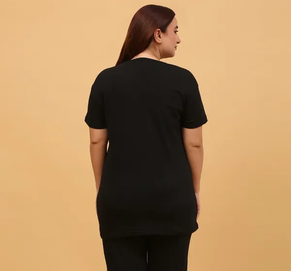 WOMEN_SHORT_TSHIRT_SWEET_(BLACK)
