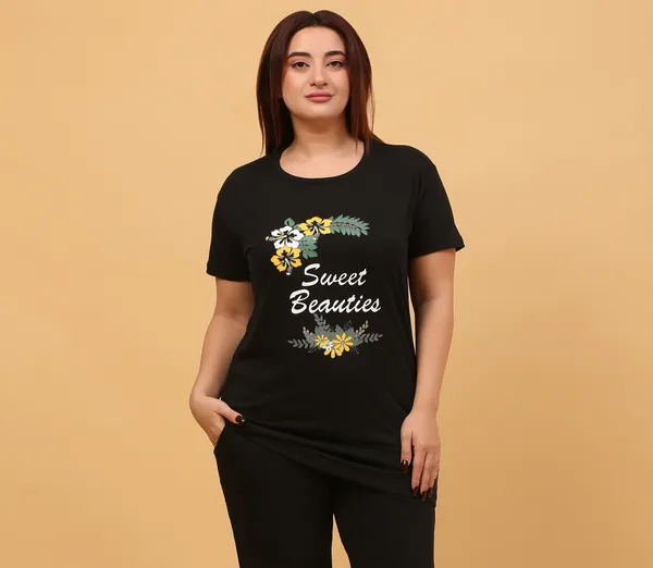 WOMEN_SHORT_TSHIRT_SWEET_(BLACK)