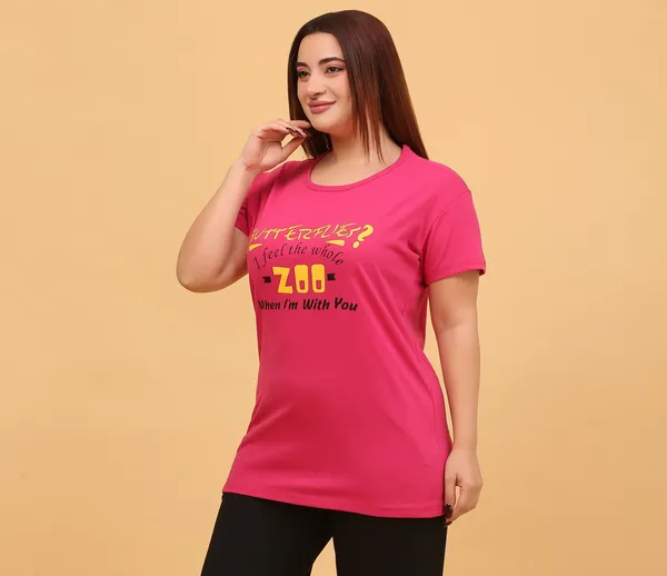 WOMEN_SHORT_TSHIRT_ZOO(RANI)