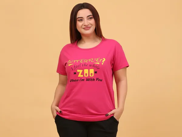 WOMEN_SHORT_TSHIRT_ZOO(RANI)