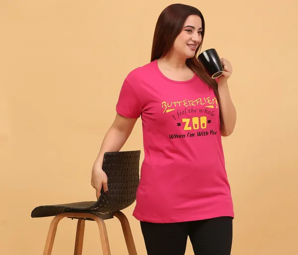 WOMEN_SHORT_TSHIRT_ZOO(RANI)