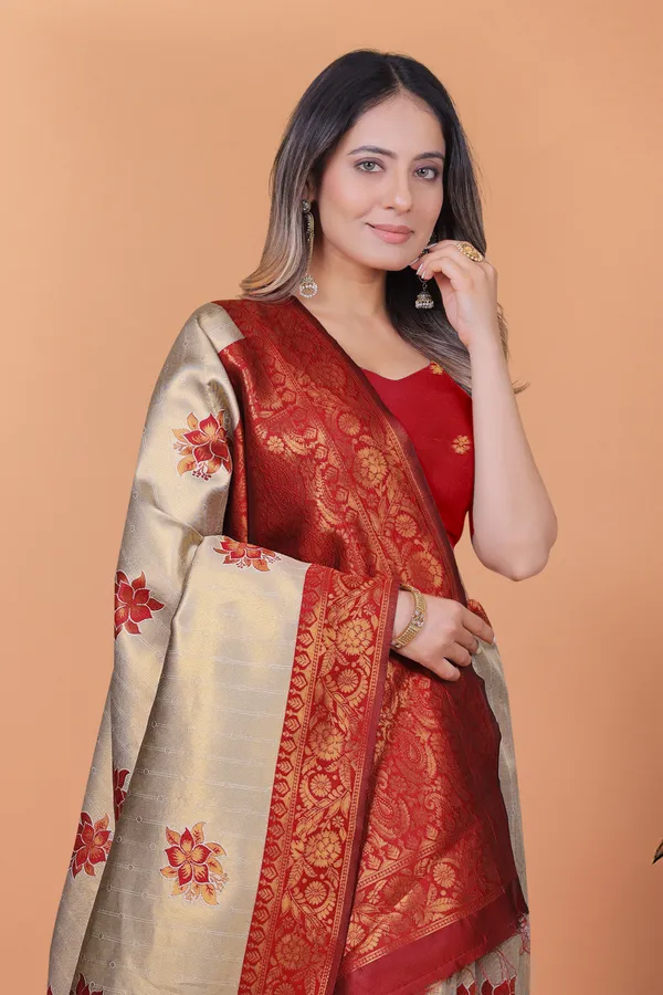 Antique_Gold_Royal_Radiance_Banarasi_Silk_Saree_For_Women