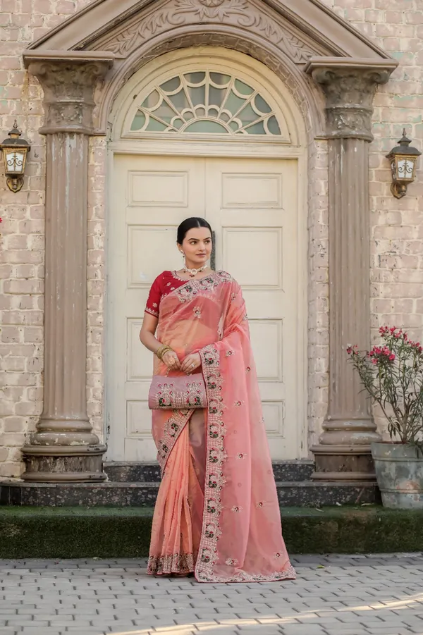 Pink_Silk_HEAVY_EMBROIDER_WORK_SAREE_WITH_UNSTITCHED_BLOUSE_For_Women