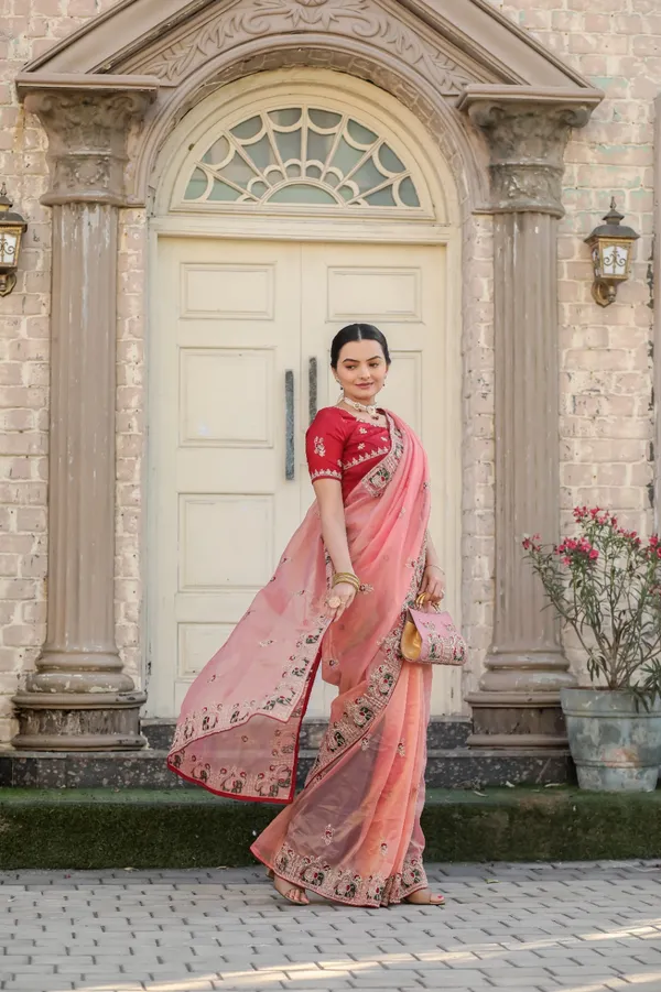 Pink_Silk_HEAVY_EMBROIDER_WORK_SAREE_WITH_UNSTITCHED_BLOUSE_For_Women
