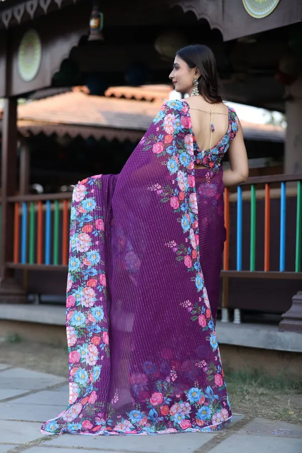 Purple_Linen_Urban_Blossom_Modern_Saree_with_Digital_Floral_Design_For_Women