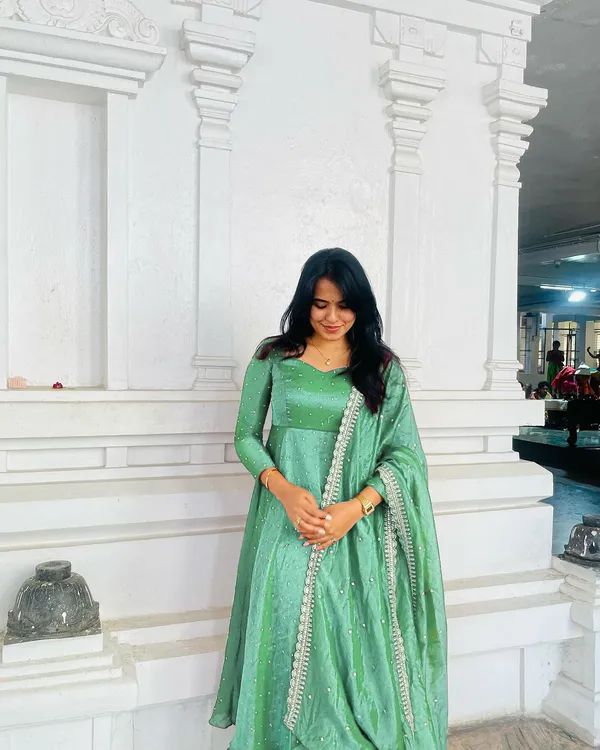 Mint_Green_Pure_Fancy_Twill_Gold_Net_With_Embroidery_5Mm_Sequence_Work_Anarkali_Gown_For_Women