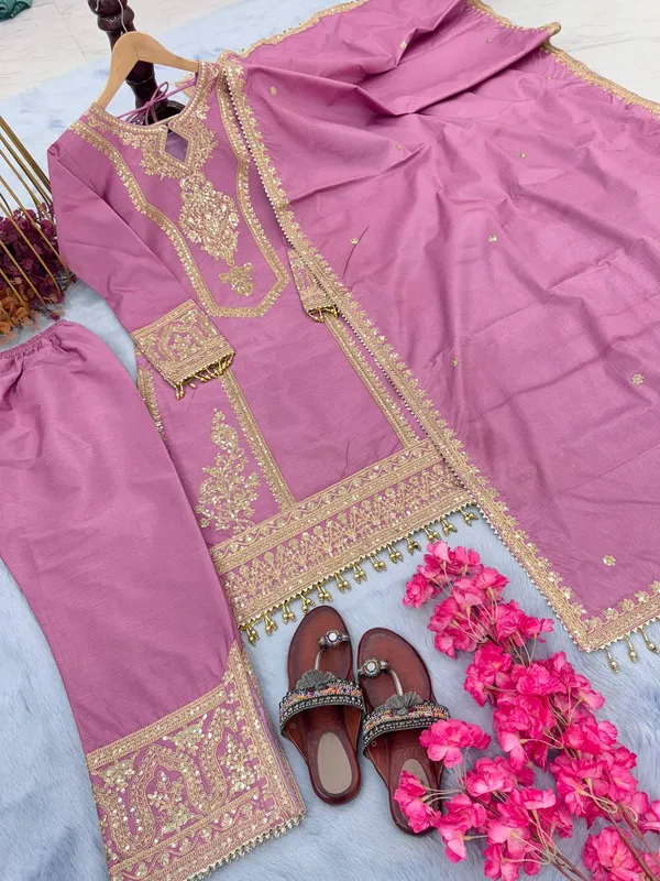 Dusty_Pink_Heavy_Chinon_Silk_With_Heavy_Embroidery_Work_Salwar_Suit_For_Women
