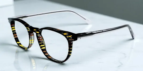 Yellow_&_Black_Round_Shaped_Premium_Acetate_Full_Rim_Lightweight_Premium_Eye_Frames_For_Unisex_|_Blue_Ray_Zero_Power