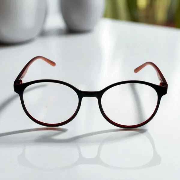 Black_&_Orange_Round_Shape_Tr_Full_Rim_Frames_Lightweight_Eyeframes_And_Eyewear_For_Unisex_|_Blue_Ray_Zero_Power