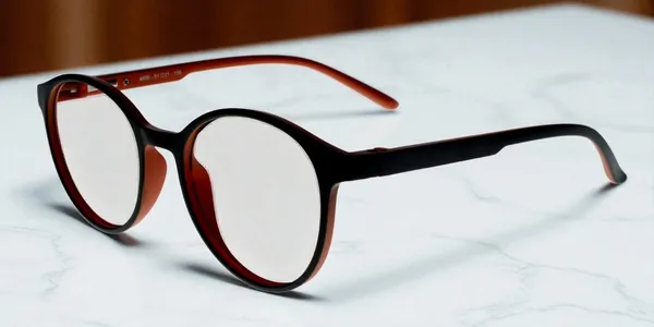 Black_&_Orange_Round_Shape_Tr_Full_Rim_Frames_Lightweight_Eyeframes_And_Eyewear_For_Unisex_|_Blue_Ray_Zero_Power