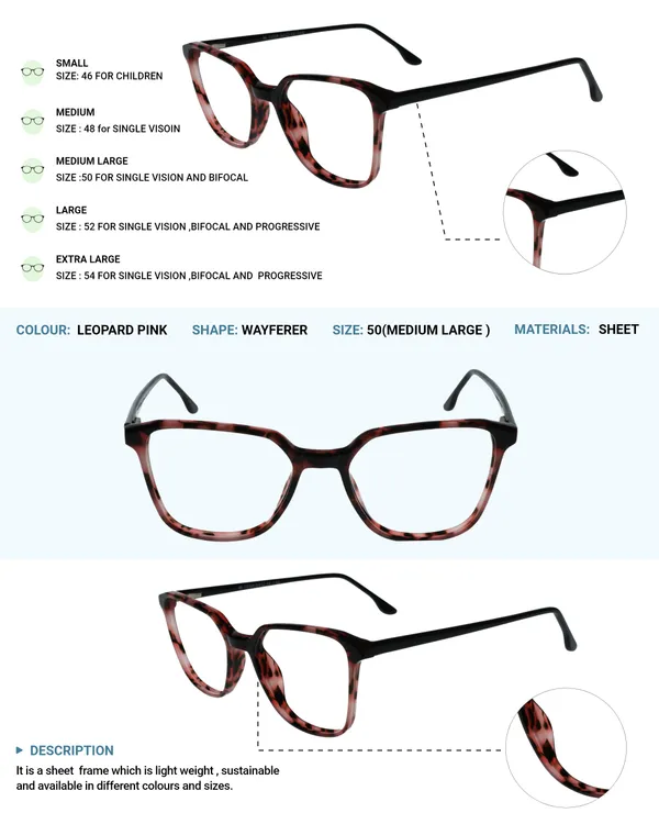 Pink_Wayfarer_Shaped_Premium_Acetate_Full_Rim_Lightweight_Premium_Eye_Frames_For_Unisex_|_Blue_Ray_Zero_Power