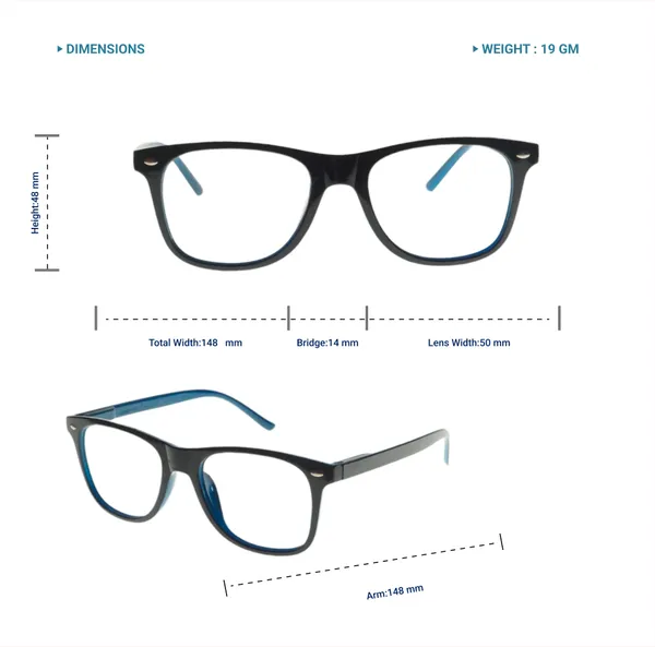 Black_&_Blue_Wayfarer_Shape_Tr_Full_Rim_Frames_Lightweight_Eyeframes_And_Eyewear_For_Unisex_|_Blue_Ray_Zero_Power