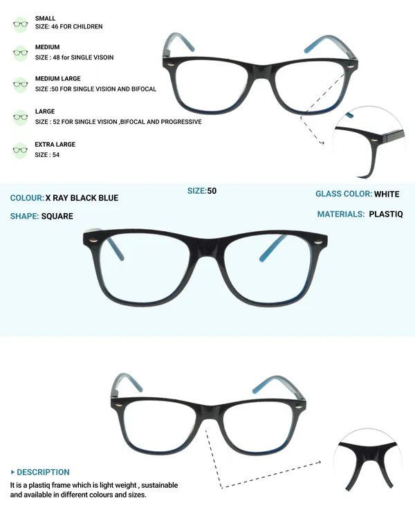 Black_&_Blue_Wayfarer_Shape_Tr_Full_Rim_Frames_Lightweight_Eyeframes_And_Eyewear_For_Unisex_|_Blue_Ray_Zero_Power