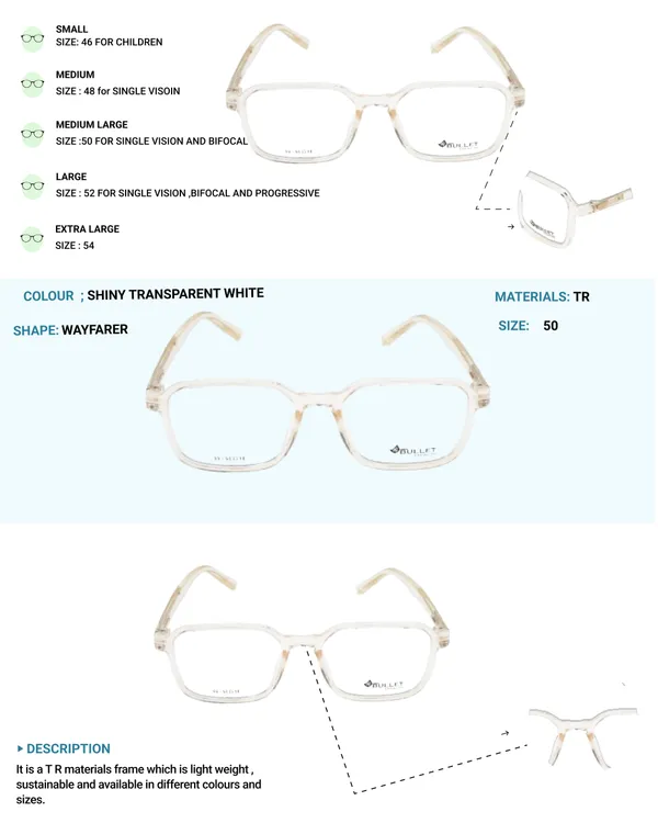 Transparent_&_White_Tr_Full_Rim_Glossy_Finished_Eye_Frames_For_Unisex_|_Blue_Ray_Zero_Power