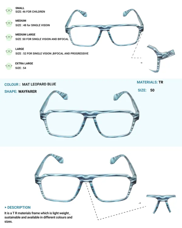 Blue_Tr_Full_Rim_Mat_Finish_Xray_Finish_Eye_Frames_For_Unisex_|_Blue_Ray_Zero_Power