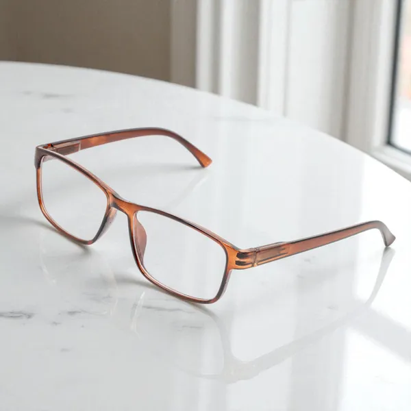 Brown_Recatngle_Shape_Tr_Full_Rim_Frames_Lightweight_Eyeframes_And_Eyewear_For_Unisex_|_Blue_Ray_Zero_Power