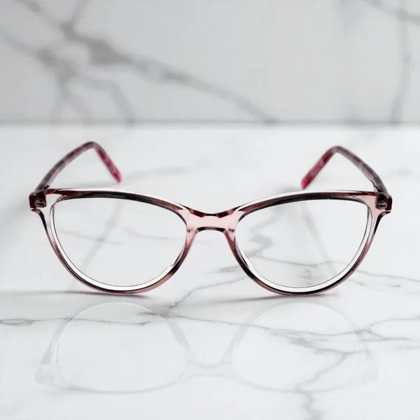 Transparent_Pink_Cat_Eye_Shaped_Premium_Acetate_Full_Rim_Women_Lightweight_Premium_Eye_Frames_For_Unisex_|_Blue_Ray_Zero_Power