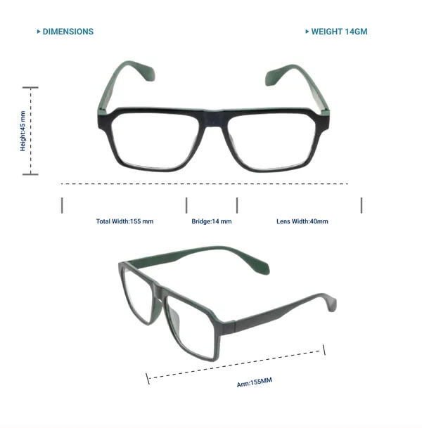 Black_&_Olive_Green_Tr_Full_Rim_Mat_Finish_Xray_Finish_Eye_Frames_For_Unisex_|_Blue_Ray_Zero_Power