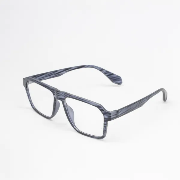 Black_&_White_Tr_Full_Rim_Glossy_Finished_Eye_Frames_For_Unisex_|_Blue_Ray_Zero_Power