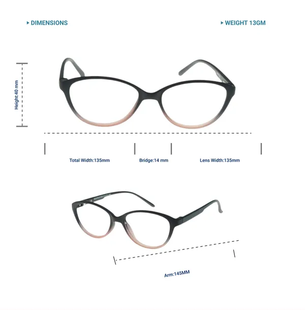 Black_&_Red_Cat_Eye_Shape_Tr_Full_Rim_Frames_For_Girls_Lightweight_Eyeframes_And_Eyewear_For_Unisex_|_Blue_Ray_Zero_Power