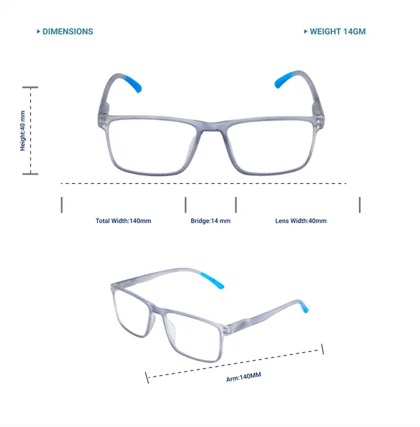 Transparent_&_Gray_&_Blue_Square_Shape_Tr_Full_Rim_Frames_Lightweight_Eyeframes_And_Eyewear_For_Unisex_|_Blue_Ray_Zero_Power