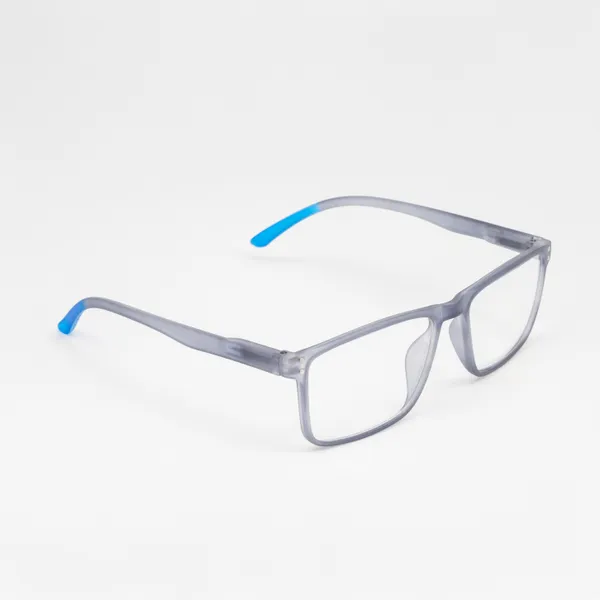 Transparent_&_Gray_&_Blue_Square_Shape_Tr_Full_Rim_Frames_Lightweight_Eyeframes_And_Eyewear_For_Unisex_|_Blue_Ray_Zero_Power
