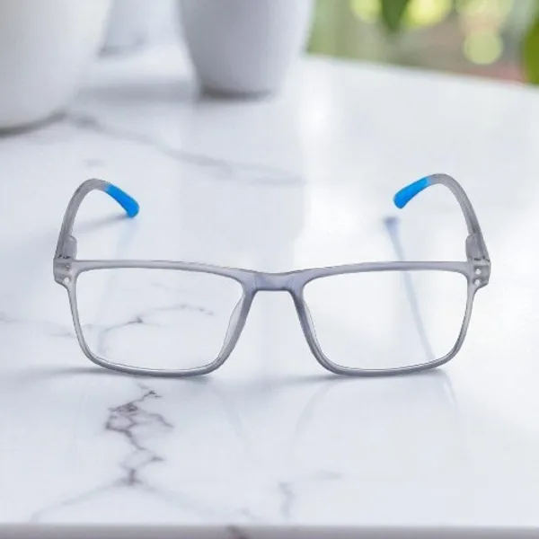 Transparent_&_Gray_&_Blue_Square_Shape_Tr_Full_Rim_Frames_Lightweight_Eyeframes_And_Eyewear_For_Unisex_|_Blue_Ray_Zero_Power