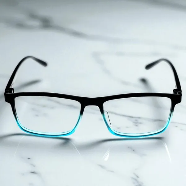 Black_&_Turquoise_Recatngle_Shape_Tr_Full_Rim_Frames_Lightweight_Eyeframes_And_Eyewear_For_Unisex_|_Blue_Ray_Zero_Power