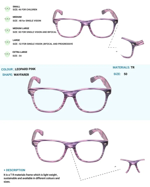 Pink_Wayfarer_Shape_Tr_Full_Rim_Frames_Lightweight_Eyeframes_And_Eyewear_For_Unisex_|_Blue_Ray_Zero_Power
