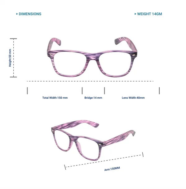 Pink_Wayfarer_Shape_Tr_Full_Rim_Frames_Lightweight_Eyeframes_And_Eyewear_For_Unisex_|_Blue_Ray_Zero_Power