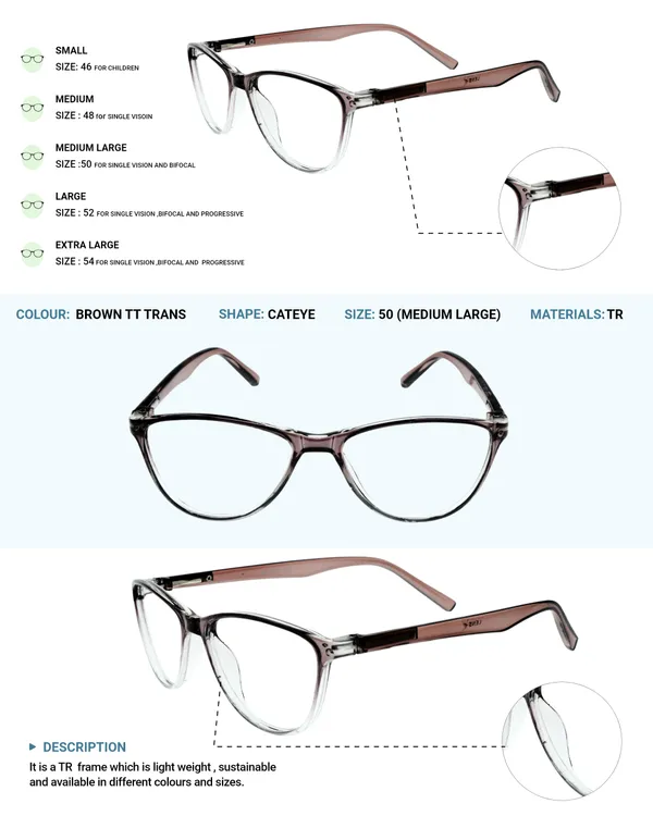 Brown_&_White_Cat_Eye_Shape_Tr_Full_Rim_Frames_For_Girls_Lightweight_Eyeframes_And_Eyewear_For_Unisex_|_Blue_Ray_Zero_Power