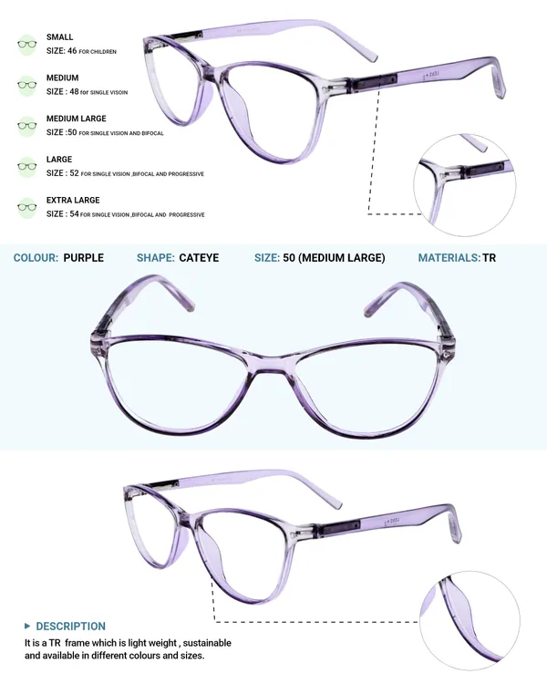 Purple_Cat_Eye_Shape_Tr_Full_Rim_Frames_For_Girls_Lightweight_Eyeframes_And_Eyewear_For_Unisex_|_Blue_Ray_Zero_Power