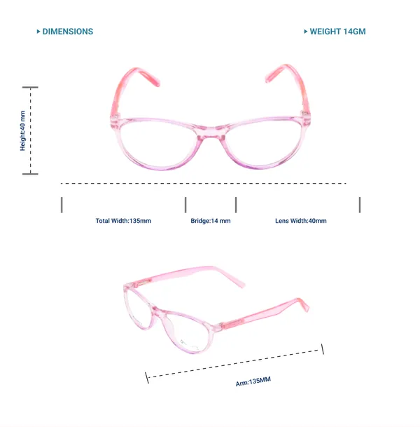 Transparent_&_Dark_Pink_Cat_Eye_Shape_Tr_Full_Rim_Frames_For_Girls_Lightweight_Eyeframes_And_Eyewear_For_Unisex_|_Blue_Ray_Zero_Power