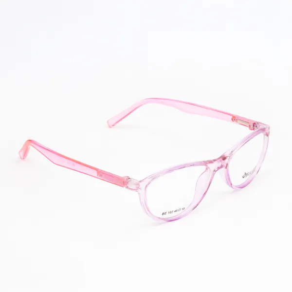 Transparent_&_Dark_Pink_Cat_Eye_Shape_Tr_Full_Rim_Frames_For_Girls_Lightweight_Eyeframes_And_Eyewear_For_Unisex_|_Blue_Ray_Zero_Power