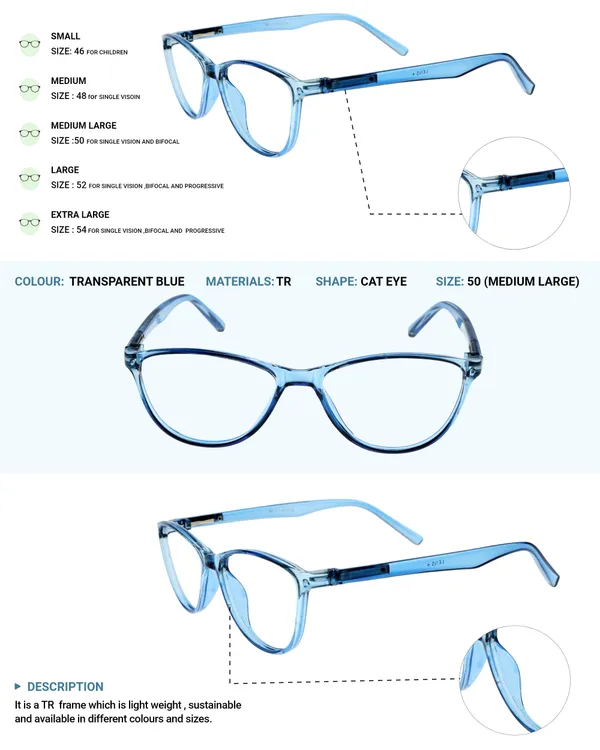 Transparent_&_Blue_Cat_Eye_Shape_Tr_Full_Rim_Frames_For_Girls_Lightweight_Eyeframes_And_Eyewear_For_Unisex_|_Blue_Ray_Zero_Power