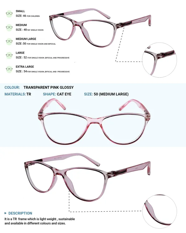 Transparent_&_Pink_Cat_Eye_Shape_Tr_Full_Rim_Frames_For_Girls_Lightweight_Eyeframes_And_Eyewear_For_Unisex_|_Blue_Ray_Zero_Power