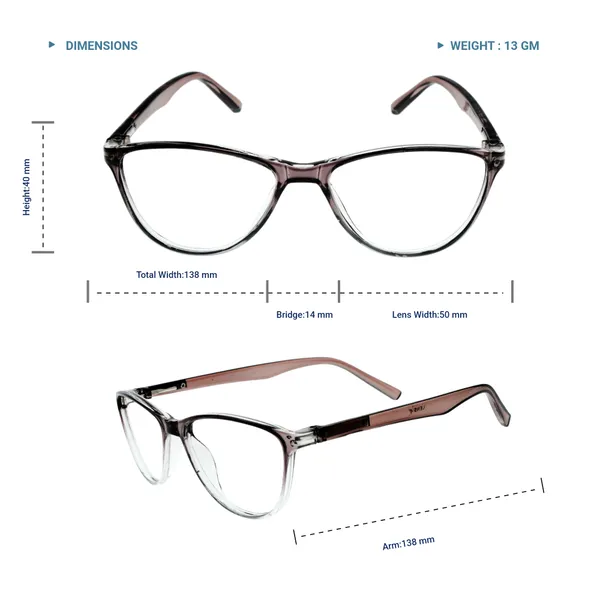 Brown_&_White_Cat_Eye_Shape_Tr_Full_Rim_Frames_For_Girls_Lightweight_Eyeframes_And_Eyewear_For_Unisex_|_Blue_Ray_Zero_Power