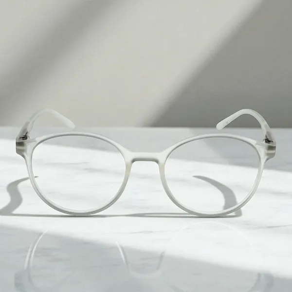 Transparent_&_White_Round_Shape_Tr_Full_Rim_Frames_Lightweight_Eyeframes_And_Eyewear_For_Unisex_|_Blue_Ray_Zero_Power