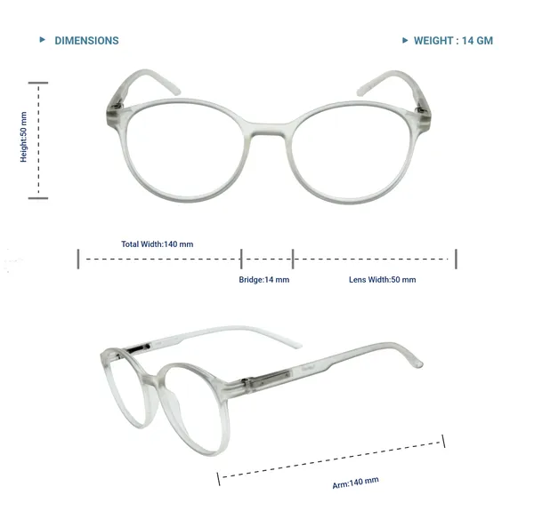 Transparent_&_White_Round_Shape_Tr_Full_Rim_Frames_Lightweight_Eyeframes_And_Eyewear_For_Unisex_|_Blue_Ray_Zero_Power