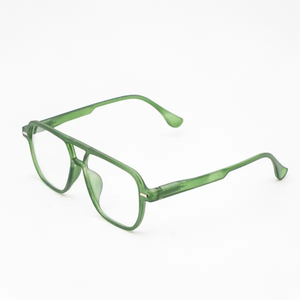 Olive_Green_Tr_Full_Rim_Double_Mat_Finish_Eye_Frames_For_Unisex_|_Blue_Ray_Zero_Power