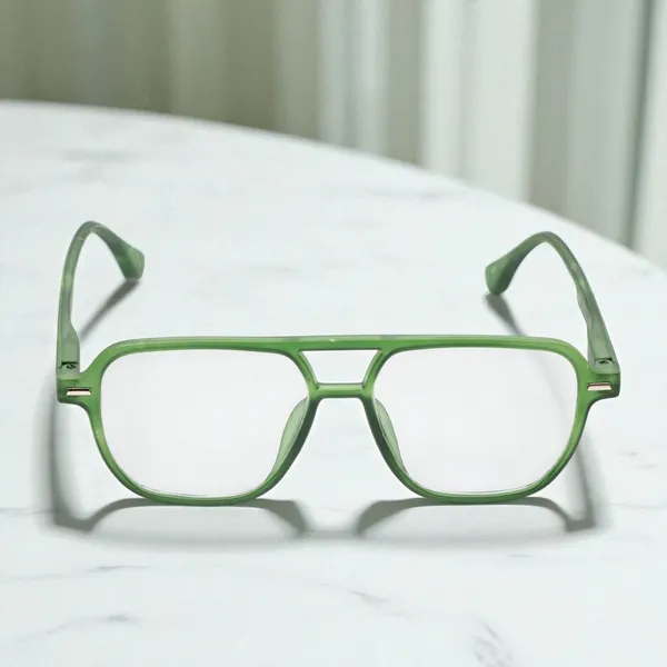 Olive_Green_Tr_Full_Rim_Double_Mat_Finish_Eye_Frames_For_Unisex_|_Blue_Ray_Zero_Power