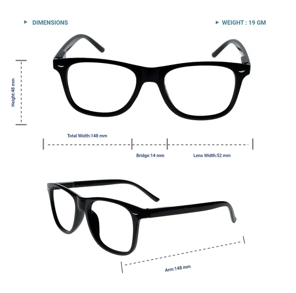 Black_Wayfarer_Shape_Tr_Full_Rim_Frames_Lightweight_Eyeframes_And_Eyewear_For_Unisex_|_Blue_Ray_Zero_Power