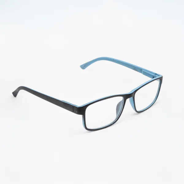 Black_&_Sky_Blue_Recatngle_Shape_Tr_Full_Rim_Frames_Lightweight_Eyeframes_And_Eyewear_For_Unisex_|_Blue_Ray_Zero_Power