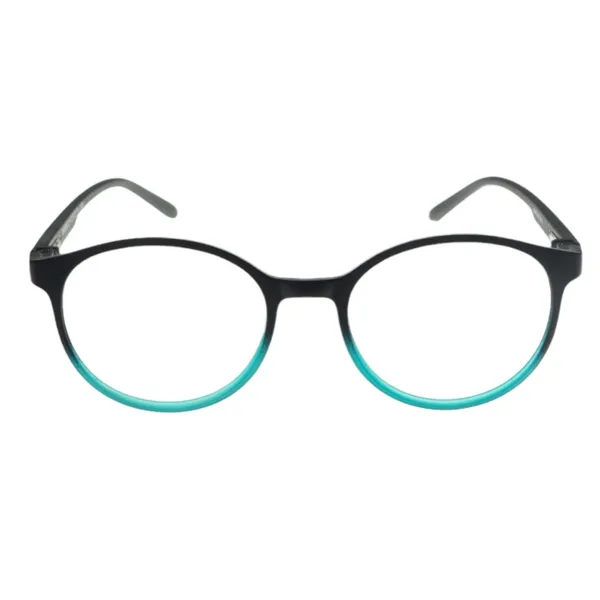 Black_&_Turquoise_Round_Shape_Tr_Full_Rim_Frames_Lightweight_Eyeframes_And_Eyewear_For_Unisex_|_Blue_Ray_Zero_Power