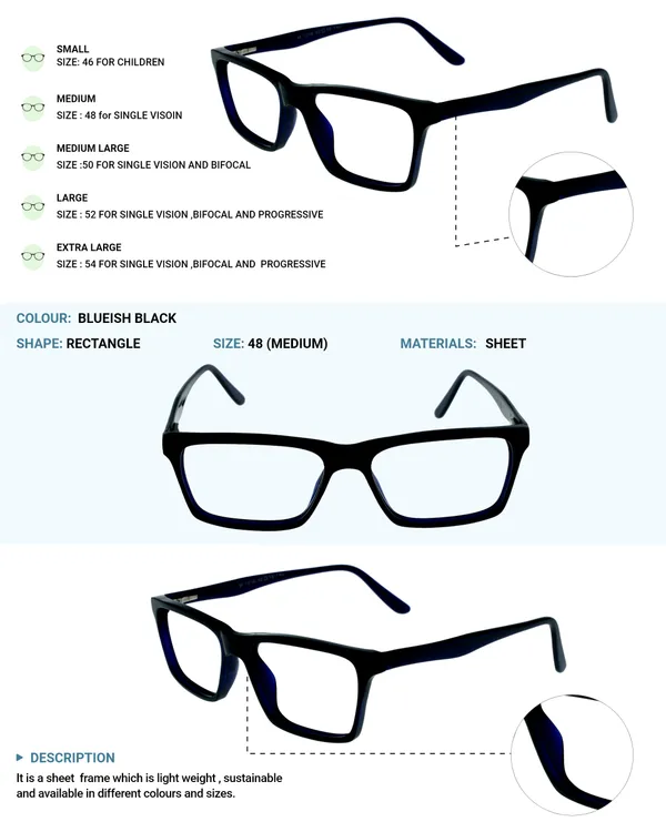 Bluish_Black_Rectangle_Shaped_Premium_Acetate_Full_Rim_Lightweight_Premium_Eye_Frames_For_Unisex_|_Blue_Ray_Zero_Power