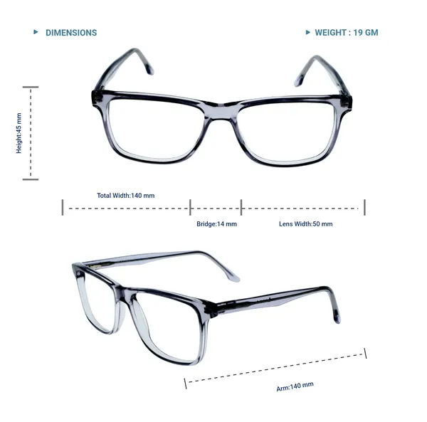 Transparent_White_Square_Shaped_Premium_Acetate_Full_Rim_Lightweight_Premium_Eye_Frames_For_Unisex_|_Blue_Ray_Zero_Power