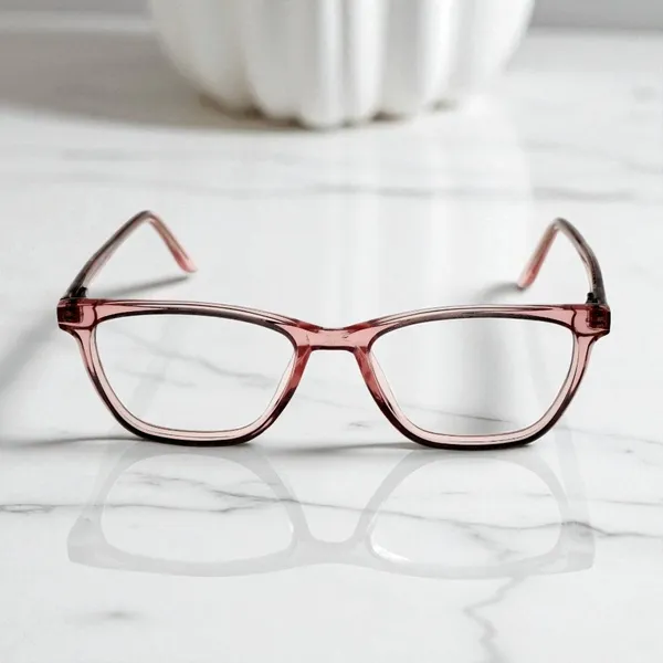 Transparent_Pink_Cat_Eye_Shaped_Premium_Acetate_Full_Rim_Women_Lightweight_Premium_Eye_Frames_For_Unisex_|_Blue_Ray_Zero_Power