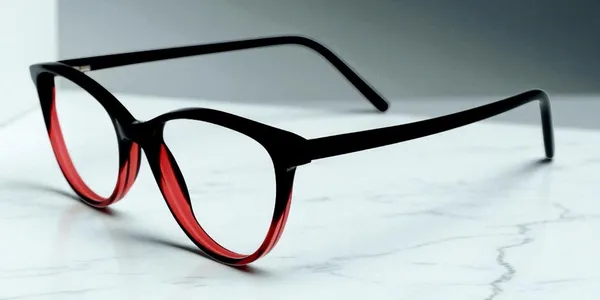 Black_&_Red_Cat_Eye_Shaped_Premium_Acetate_Full_Rim_Women_Lightweight_Premium_Eye_Frames_For_Unisex_|_Blue_Ray_Zero_Power